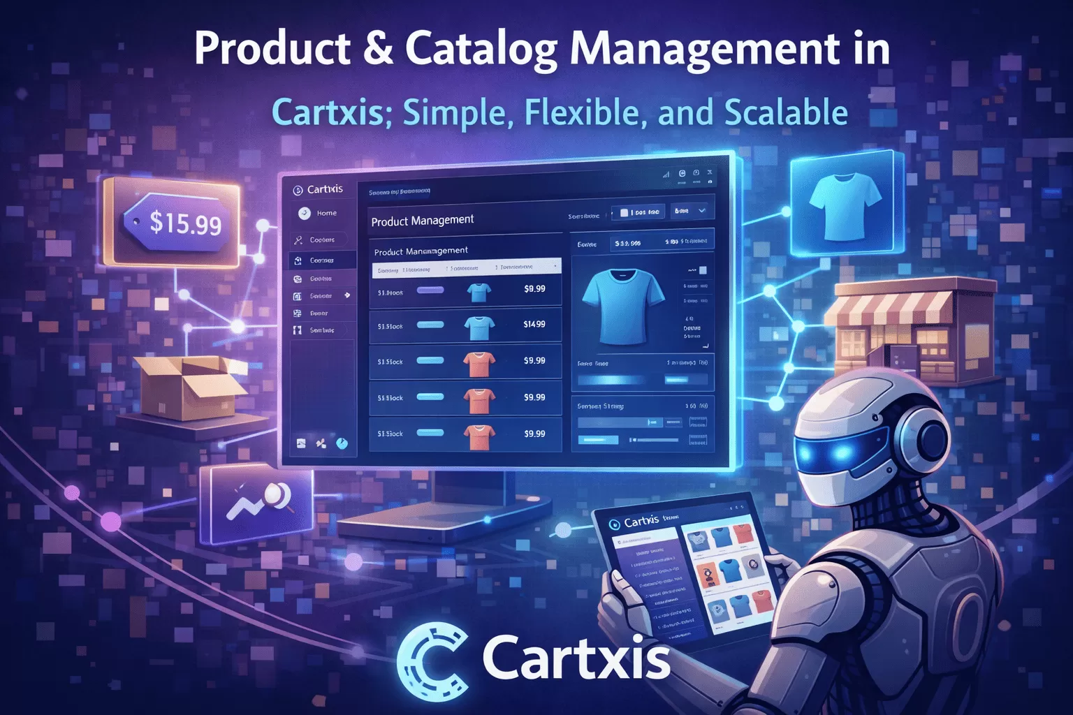 Product & Catalog Management in Cartxis: Simple, Flexible, and Scalable